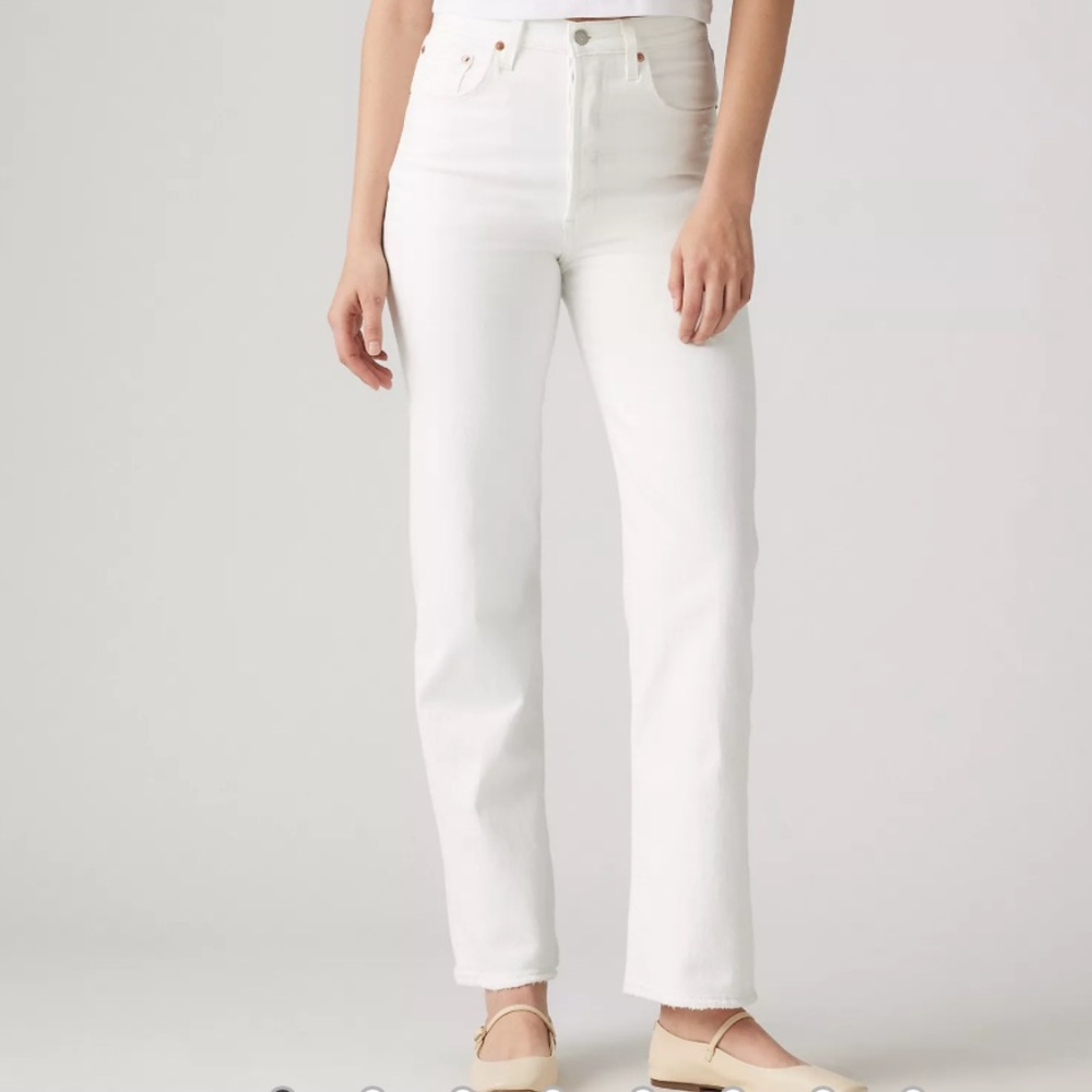 Levi's Women's Ribcage Straight Cloud Over